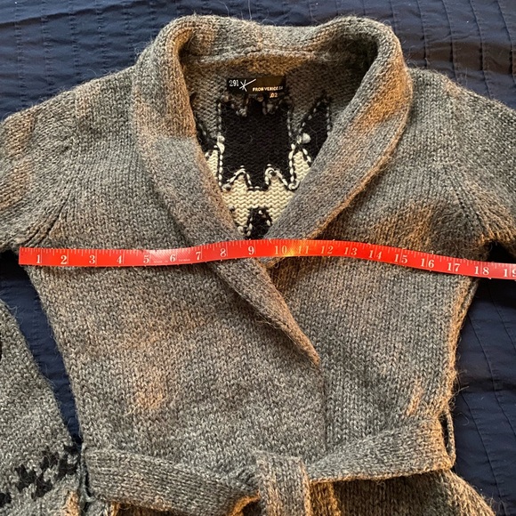 291 From Venice belted cardigan - Picture 3 of 6